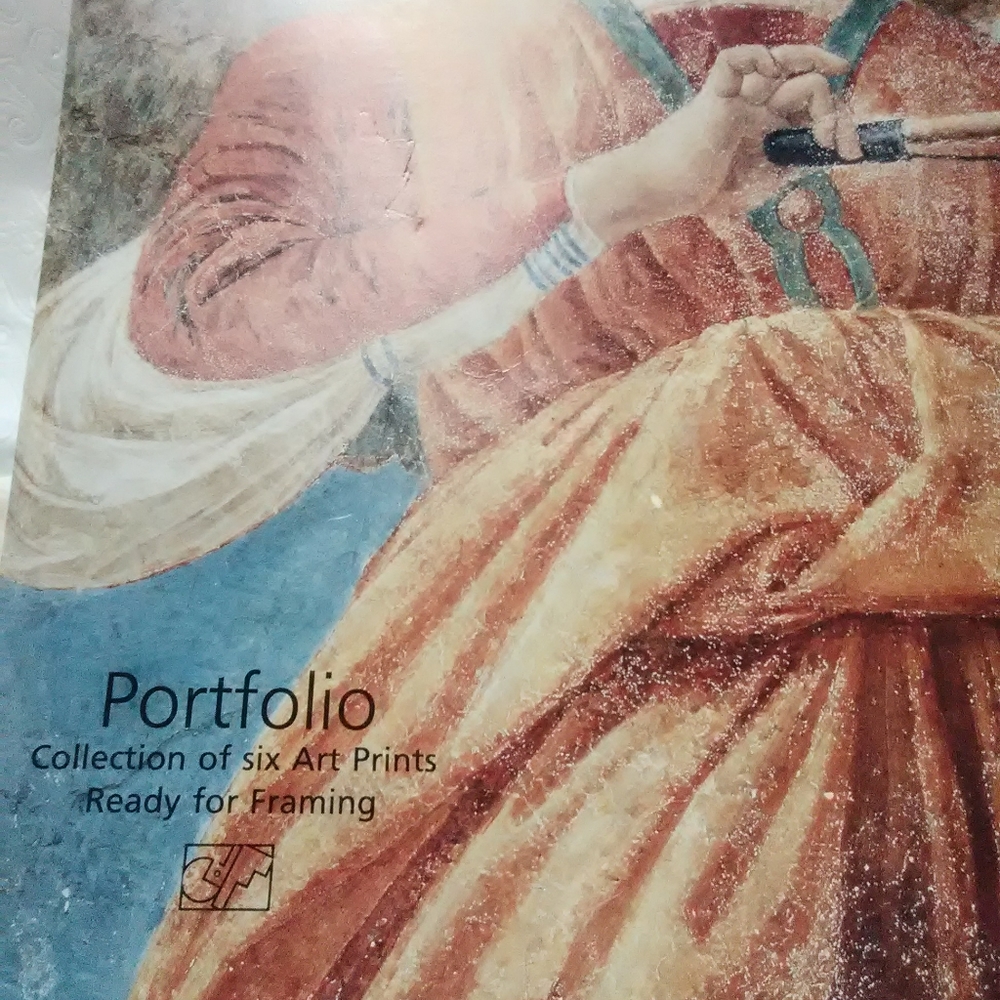 Angel Musician Melozzo da Forlì Cardstock 10 x 14 - Picture 4 of 11